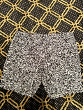 Toscano Firenze Men’s Size 42 Navy Floral Print Shorts Chino Golf Casual